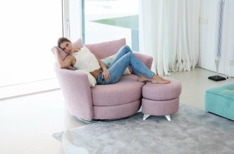 Крісло з пуфом MYNEST XL - 8